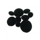 Sorte fløyelsknapper thumbnail