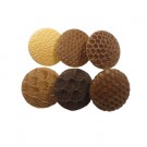 Knapper imiterte skinn thumbnail