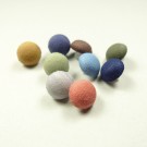 Knapper bomull halvkule thumbnail