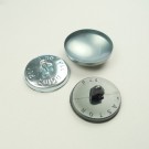4)28mm 4a bakstykke med åpen hempe sølvmetall 4b bakstykke med åpen sort plastkrok thumbnail