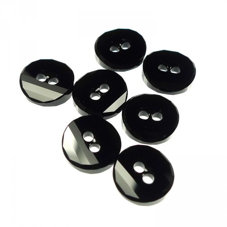Swarovski Button 3035/10 col 280 Jet