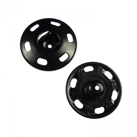Trykknapper metall 21mm