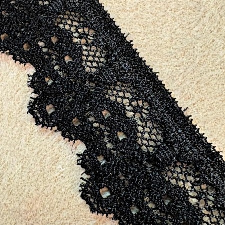 Syntetisk blonde stretch 3cm