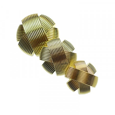 Knapper metalliserte gull 2b