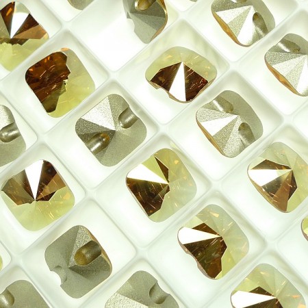 Swarovski Button 3009/10 col 001 METSH