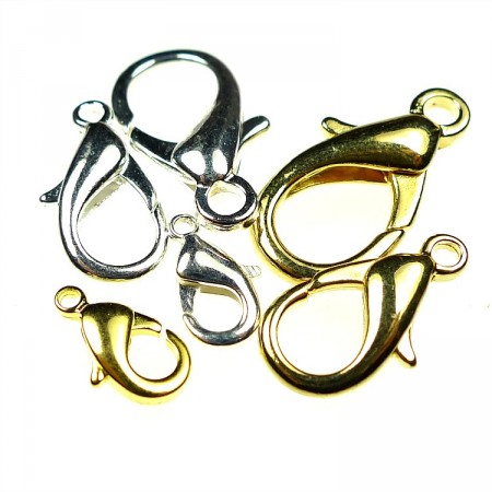 Låser gullfarget 18mm
