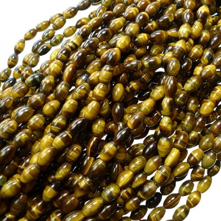 Perler Tigerøye oliven