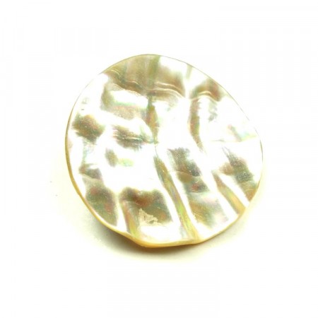Skjellknapper beige
