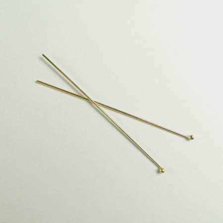 Headpins 5cm/0.4 mm GF