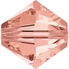 Swarovski Beads 5328/4 262 Rose Peach