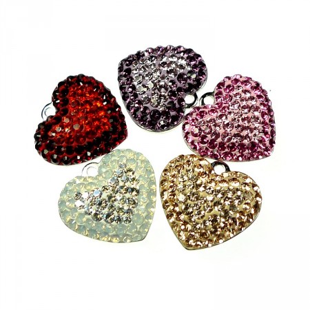Swarovski Pave Pendants 67412/14