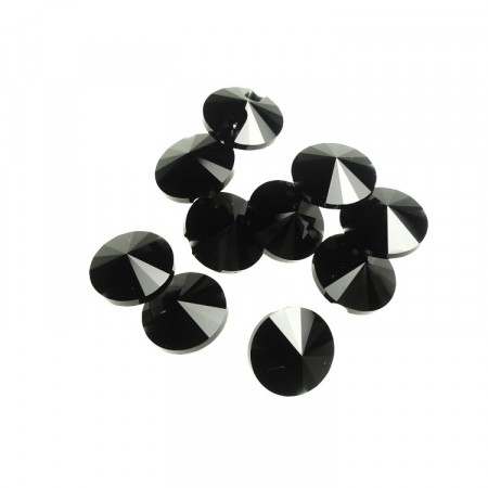 Swarovski Button 3015/10/280 Jet
